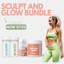 Sculpt & Glow Bundle + Free Collagen Flapjacks